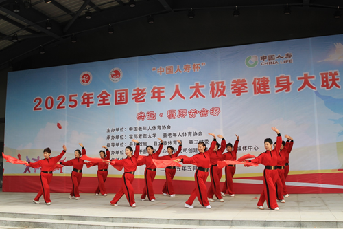 岁月淬风采，银发展英姿---2025年全国老年人太极拳健身大联动霍邱分会场活动成功举行(图4)