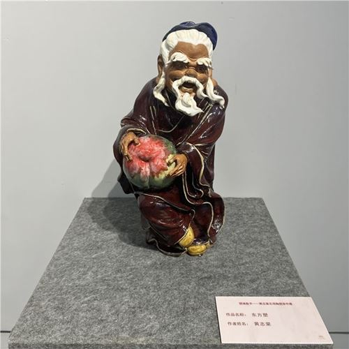 非遗活化新样本：黄志棠石湾陶塑原作展亮相宜昌(图3)