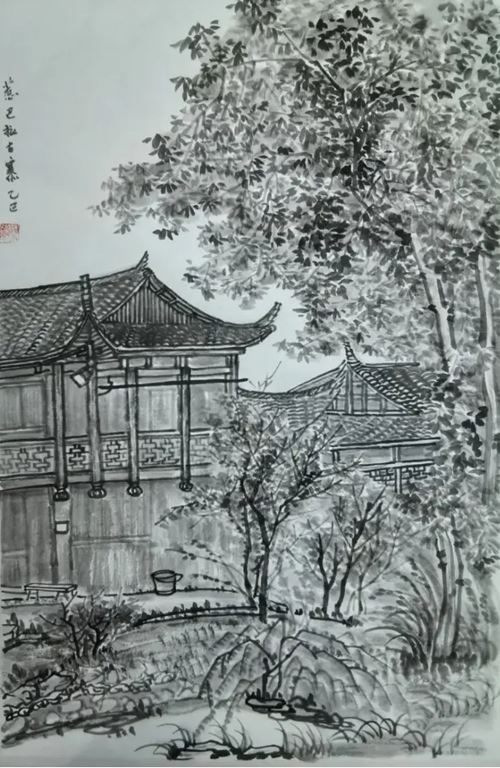 长沙市美协国画艺委会走进湘西龙山惹巴拉写生线上作品展(图35) 长沙市美协国画艺委会走进湘西龙山惹巴拉写生线上作品展(图35)