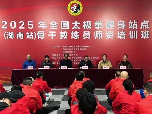 2025年全国太极拳健身站点（湖南站）教练员师资培训班圆满收官(图1)