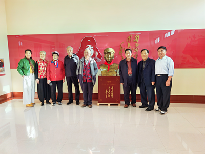   枣庄市工人文化宫版画培训班学员观摩瑞琴艺术馆(图7)